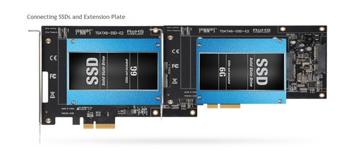 Sonnet Tempo SSD High-performance 6Gb/s SATA 2.5-inch SSD PCIe card - Add your own SSDs Sonnet Tempo SSD High-performance 6Gb/s SATA 2.5-inch SSD PCIe card - Add your own SSDs